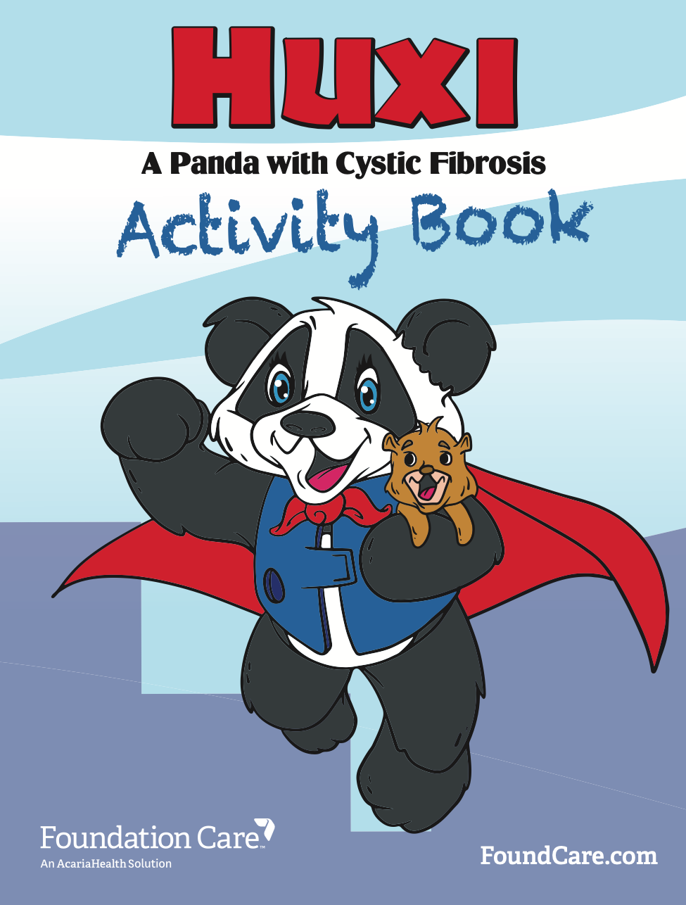 Huxi activity book cover