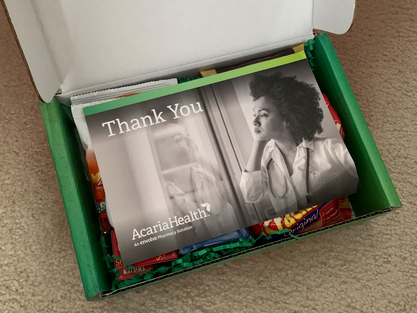 Gratitude kit v1 open box